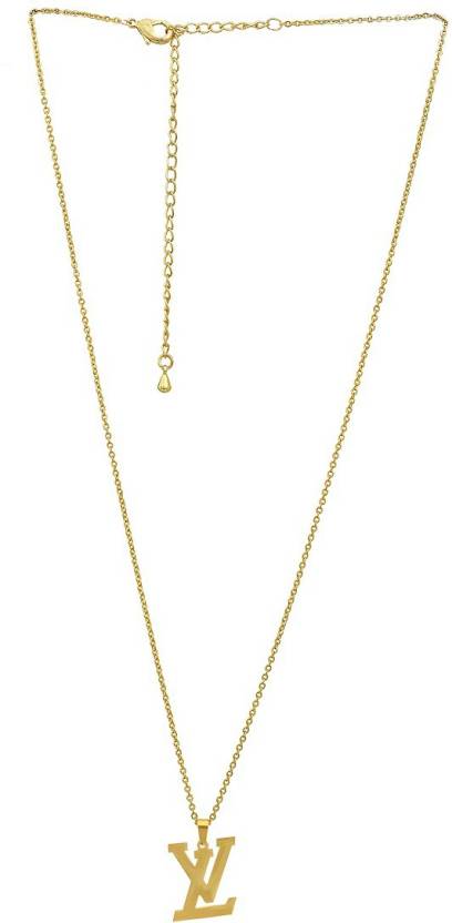 Louis Vuitton LV Optic Necklace, Gold