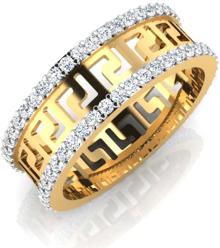 Sport donker Kanon IskiUski Love Ring 18kt Swarovski Crystal Yellow Gold ring Price in India -  Buy IskiUski Love Ring 18kt Swarovski Crystal Yellow Gold ring online at  Flipkart.com