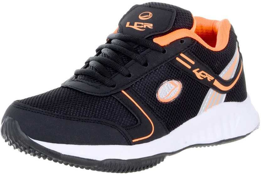 lancer shoes grey orange