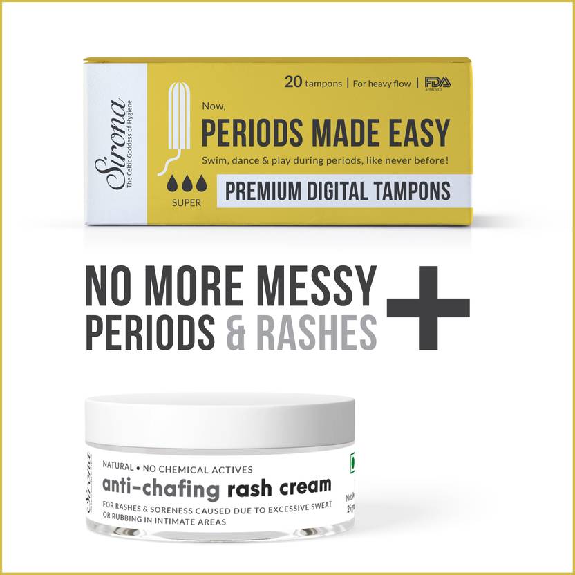 SIRONA FDA Approved Premium Digital Tampon Heavy Flow 20 Pieces with