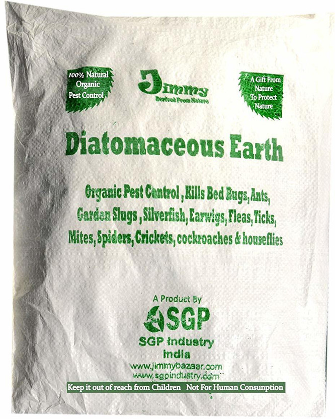 JiMMy Derived From Nature Diatomaceous Earth - Organic Pest Control For Garden (5 Kg Pack) Manure(5 kg, Powder)