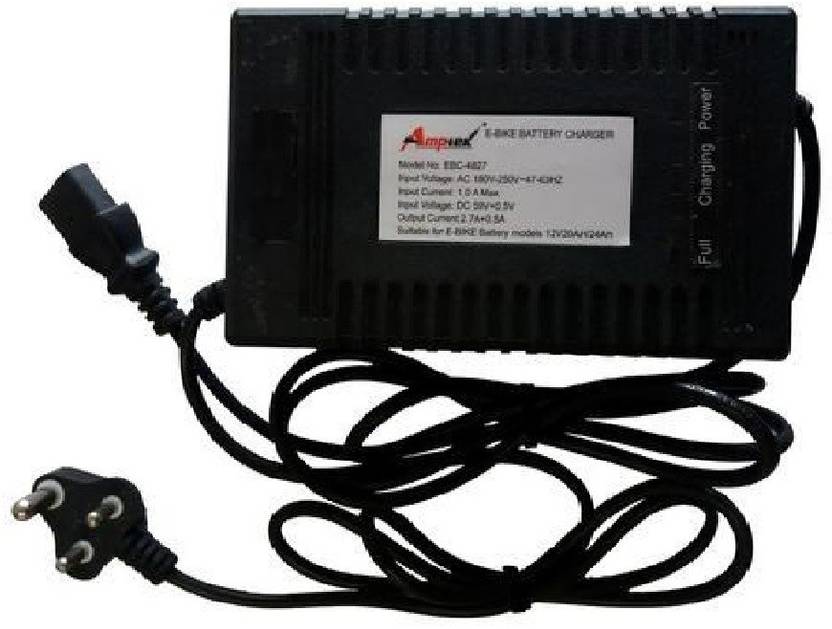 naksautomation 48v 2.7ah Ebike Charger for Electric Scooter /Hero