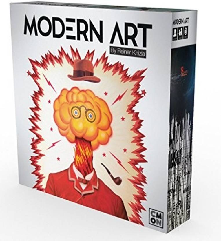 Cmon Modern Art Abstract Board Game Party & Fun Games Board Game