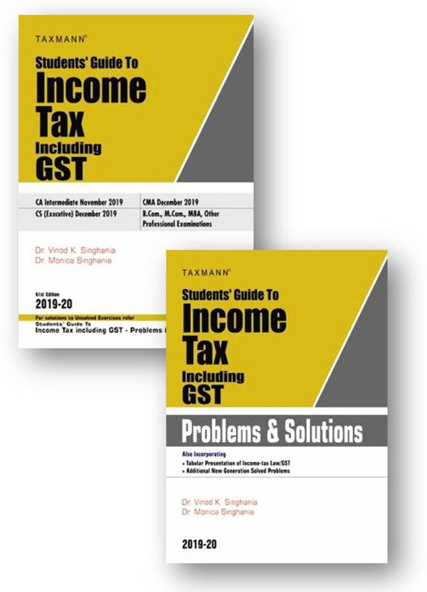 CA INTER COMBO Students Guide To Tax Including GST With Problem