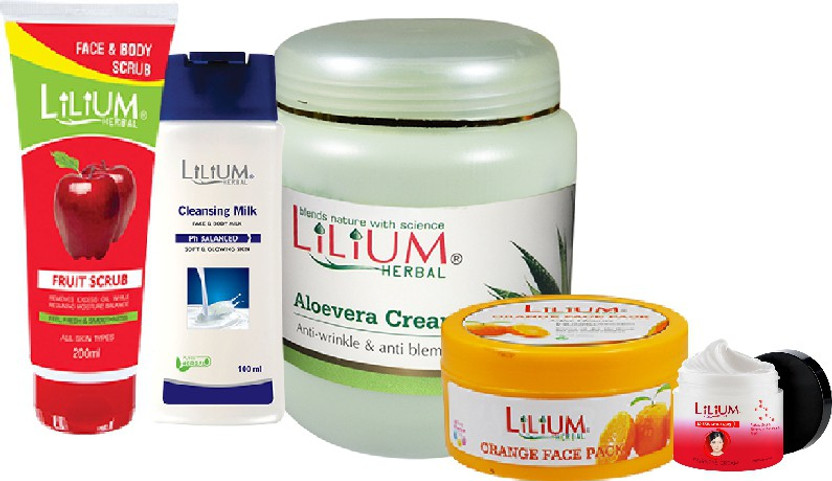 Lilium Lilium Herbal Women Beauty Product GC657(5 Items in the set) - Flipkart Deal