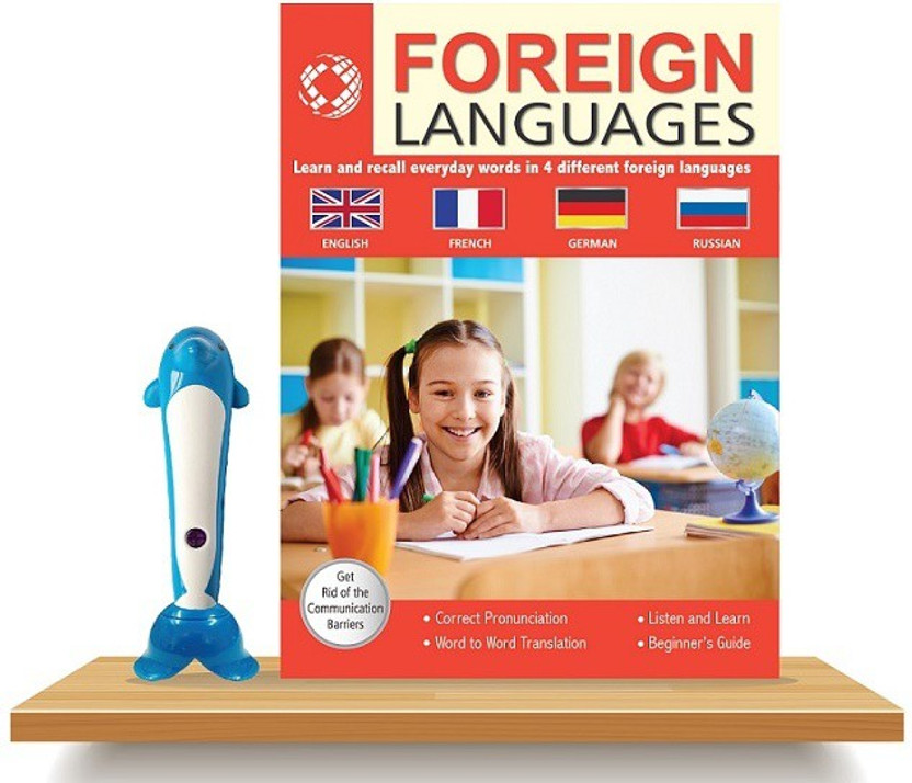 Foreign Languages Learning Book With Talking Pen (Learn English, French, German & Russian)- AADARSH(Paperback, Others, Aadarsh)