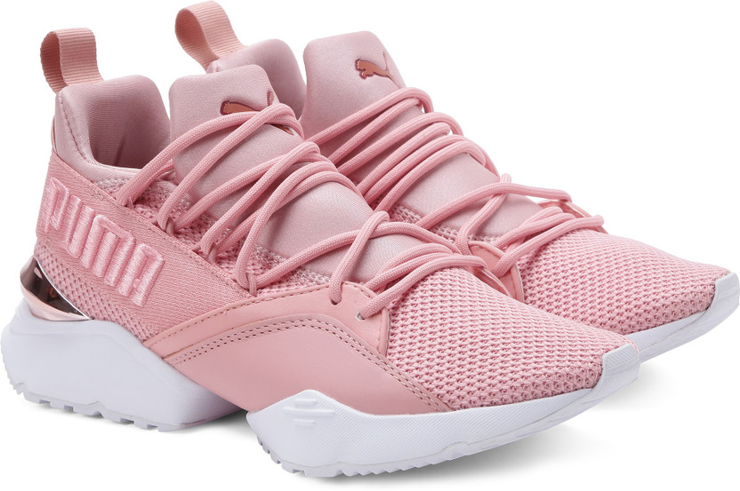 Muse maia metallic rose women's sneakers clearance