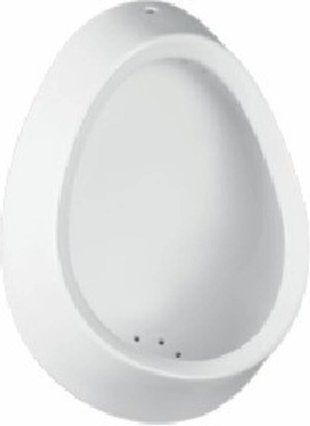 Ceramic Oval Urinal for Gents/Mens Wall Mounted White Standard Commode Urinal Price in India