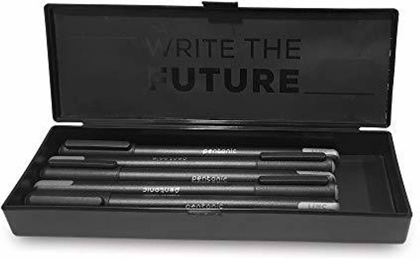 Pentonic Linc Black Pencil Box with Black Ink Ball Pen Buy Pentonic Linc Black Pencil Box with