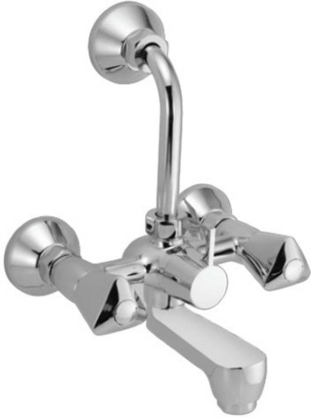 Essco Jaquar Group Essco TQT517B Wall Mixer With 115mm Long Bend Pipe