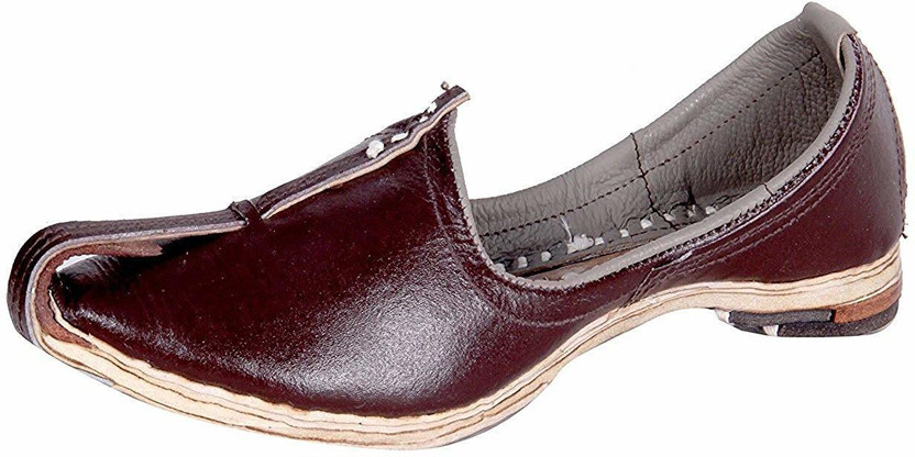 Leather Mojari Juttis Shoes for Men 