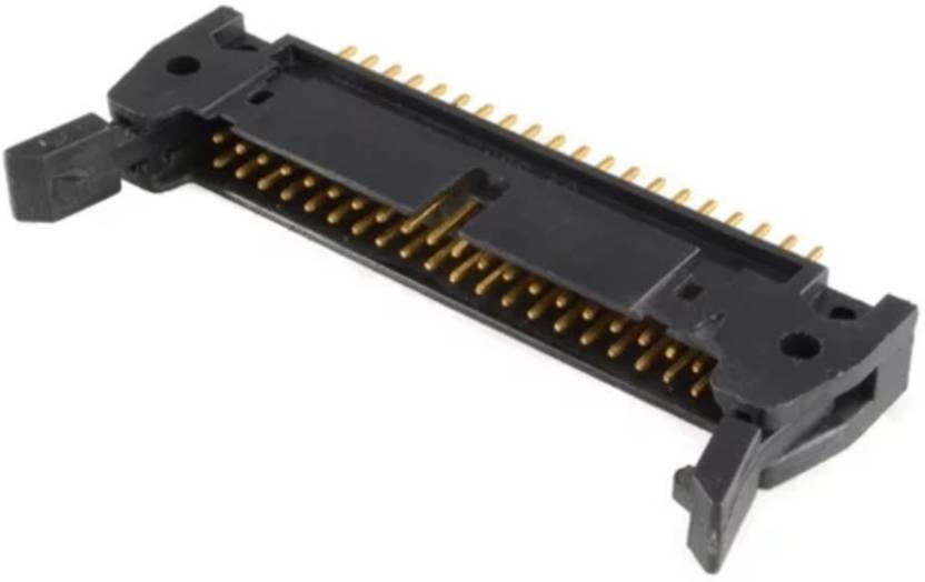 e4u FRC IDC Connector Male 40 Pin 2.54mm Pitch Straight WIth Lock