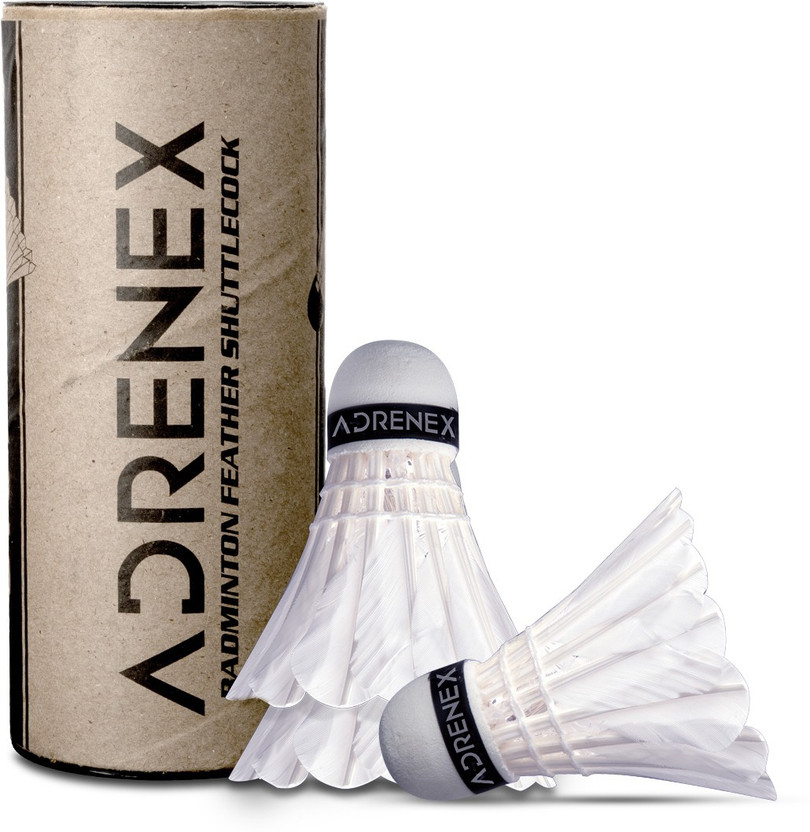 Adrenex by Flipkart S101 Feather Shuttle  - White(Slow, 75, Pack of 3)