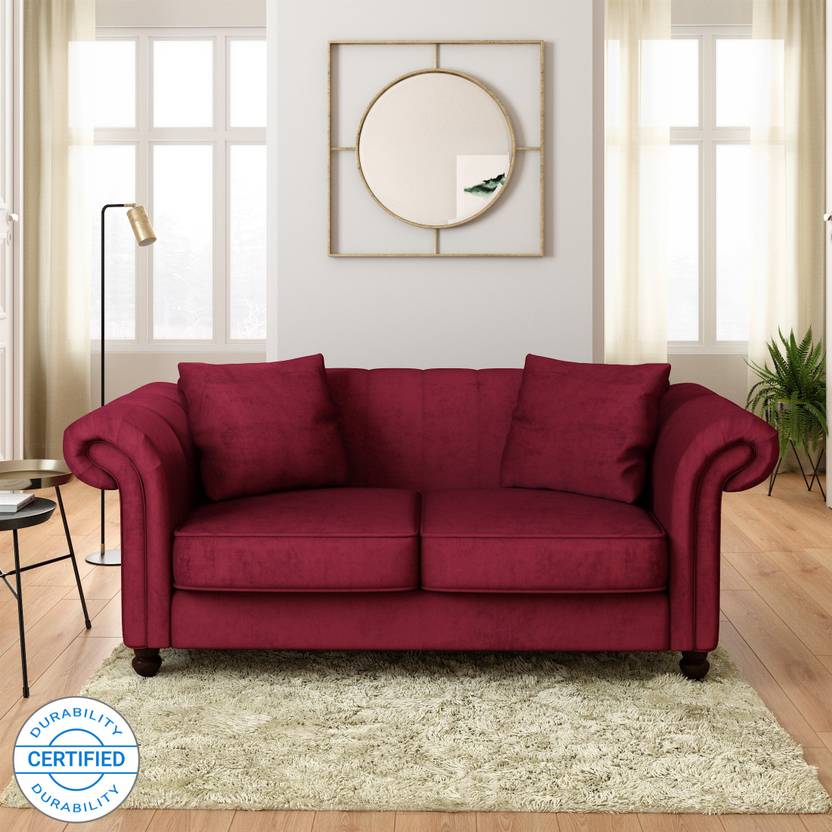 Flipkart Perfect Homes Annecy Fabric 2 Seater Sofa Price in India Buy Flipkart Perfect Homes
