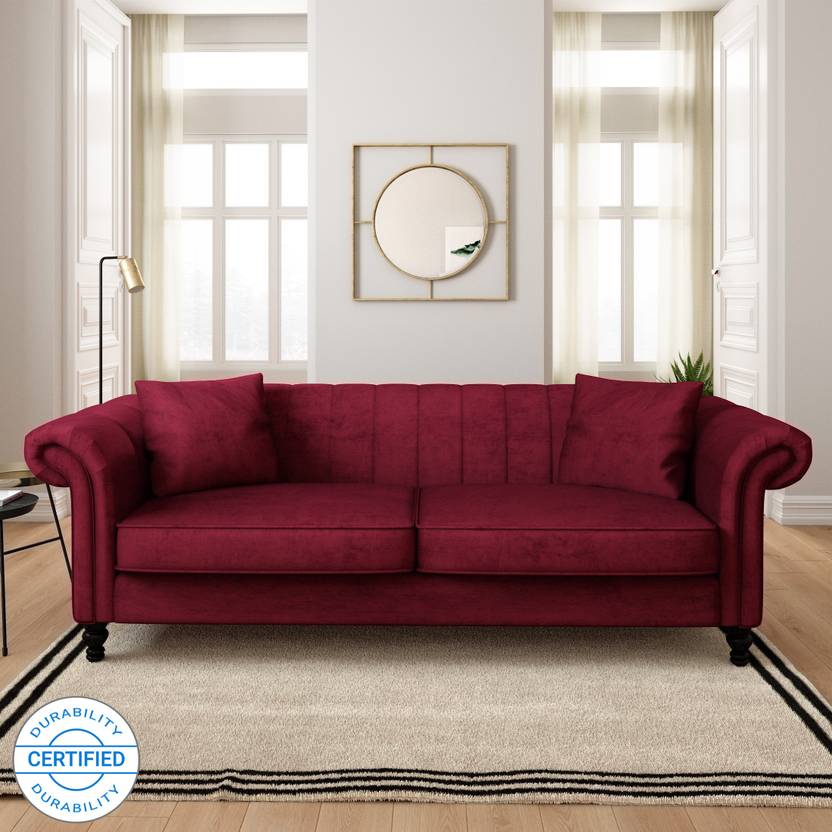 Flipkart Perfect Homes Annecy Fabric 3 Seater Sofa Price in India Buy