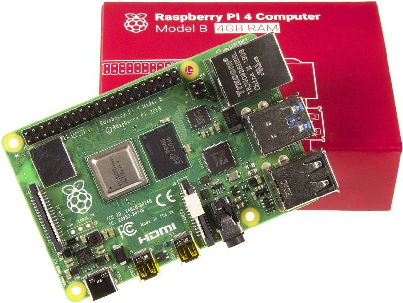 Raspberry Pi RaspberryPi 4 B Model 4GB RAM Micro Controller Board