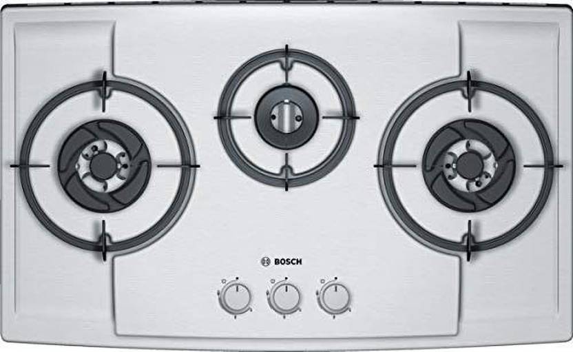 BOSCH Gas Hob 3 Burner Gas Stove 1 Work 1 Standard Burner