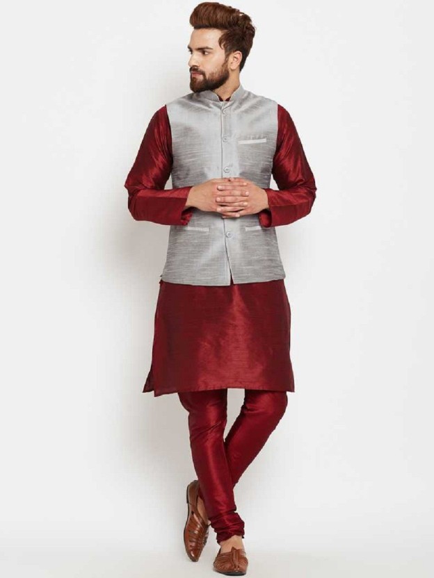 waist coat for men on kurta