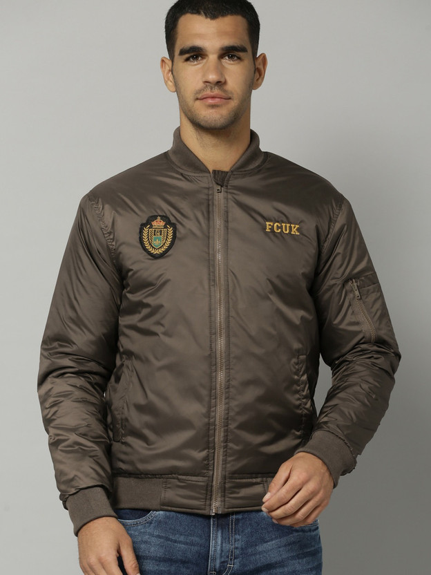 Full Sleeve Solid Men Jacket 