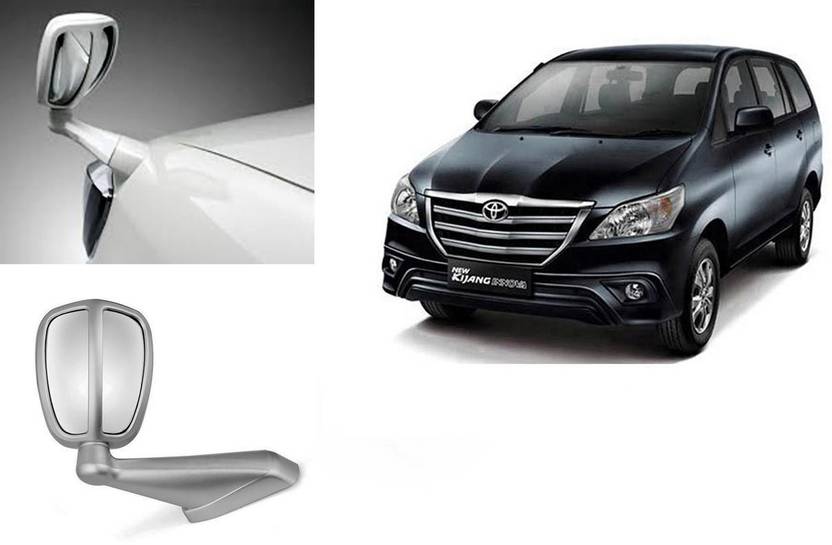 AUTO PEARL Manual Dual Mirror For Toyota Innova Price in India Buy