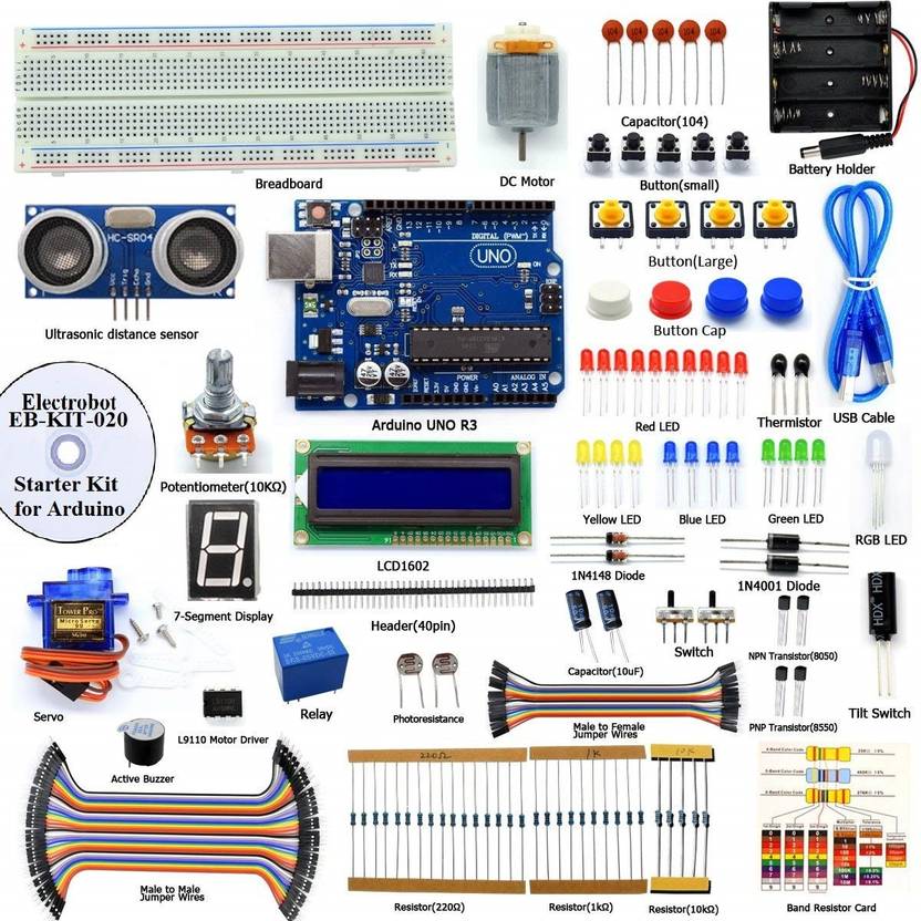 Electrobot electronic hobby kit5471 Electronic Components Electronic