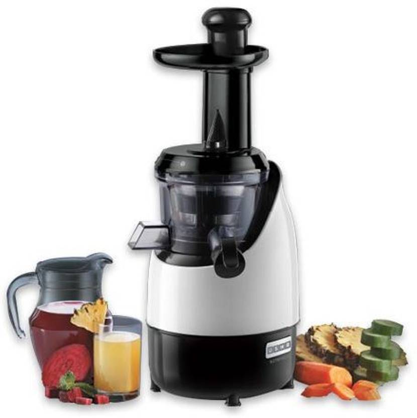 USHA CPJ 382S Cold Press 200 W Juicer (2 Jars, White, Black) Price in