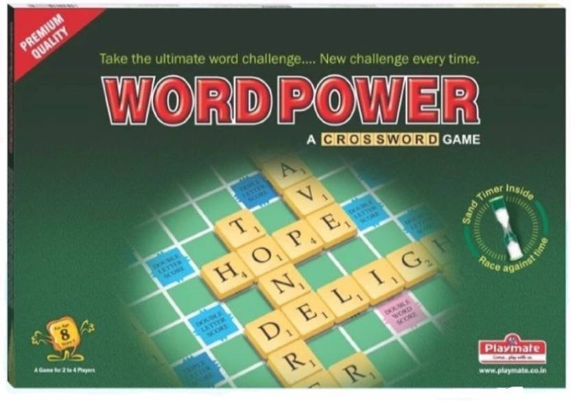 JSK COLLECTION Word Power Premium A Crossword Game Board Game Word