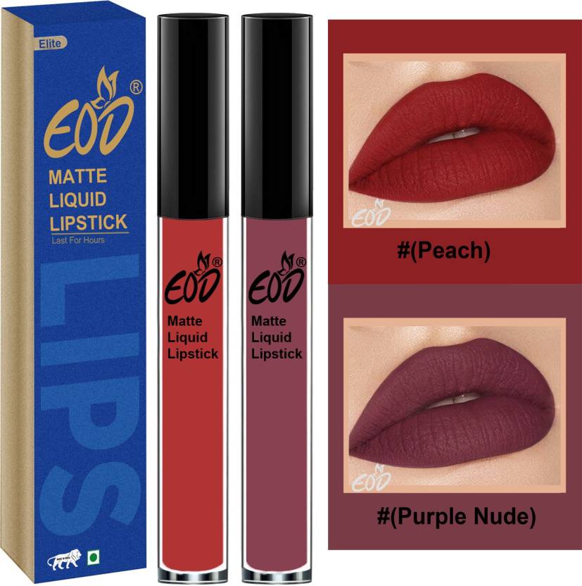EOD Soft Matte Kiss Proof Vegan Liquid Lipstick Nude, Nude 