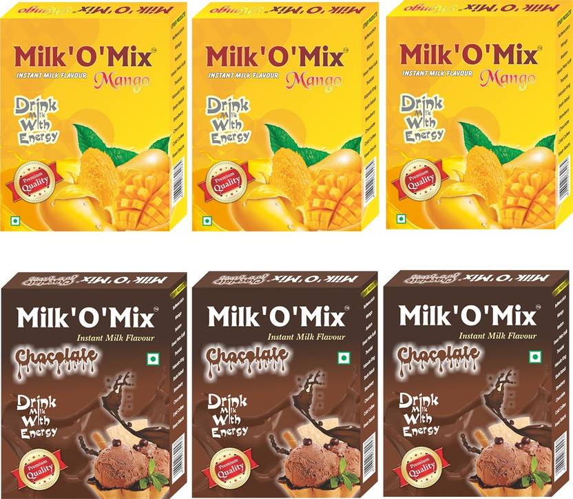 Milk'O'Mix Chocolate and Mango Flavored Milk Powder Price in India