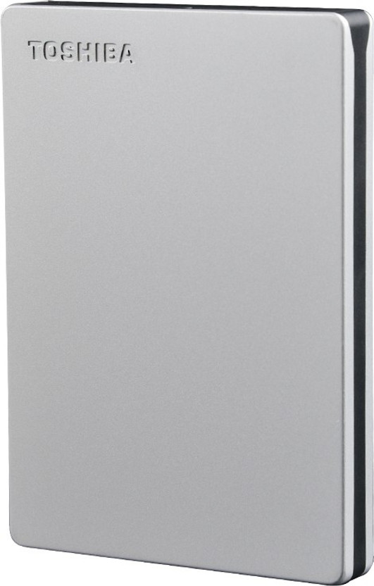 TOSHIBA Canvio Slim III 2 TB External Hard Disk Drive (HDD)(Silver)