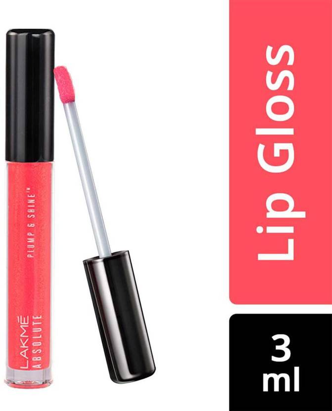 Lakmé Absolute Plump and Shine Lip Gloss, Red Shine, 3 g Price in