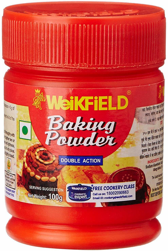WeiKFiELD Baking powder double action (Pack of 3 Baking Powder(3 x 33.33 g)