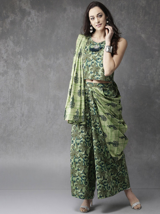 ANOUK Women Crop Top and Palazzo Set 