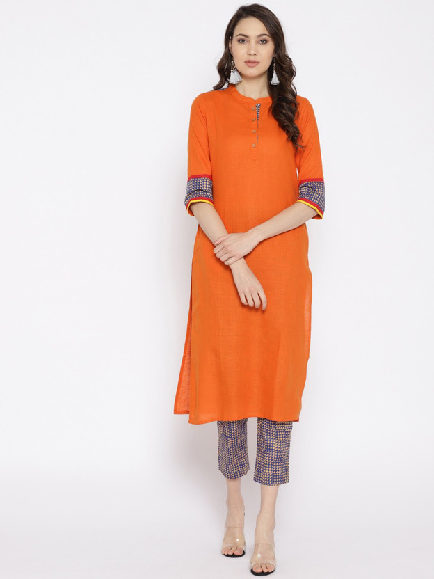Sangria Women Kurta and Pant Set - Buy 