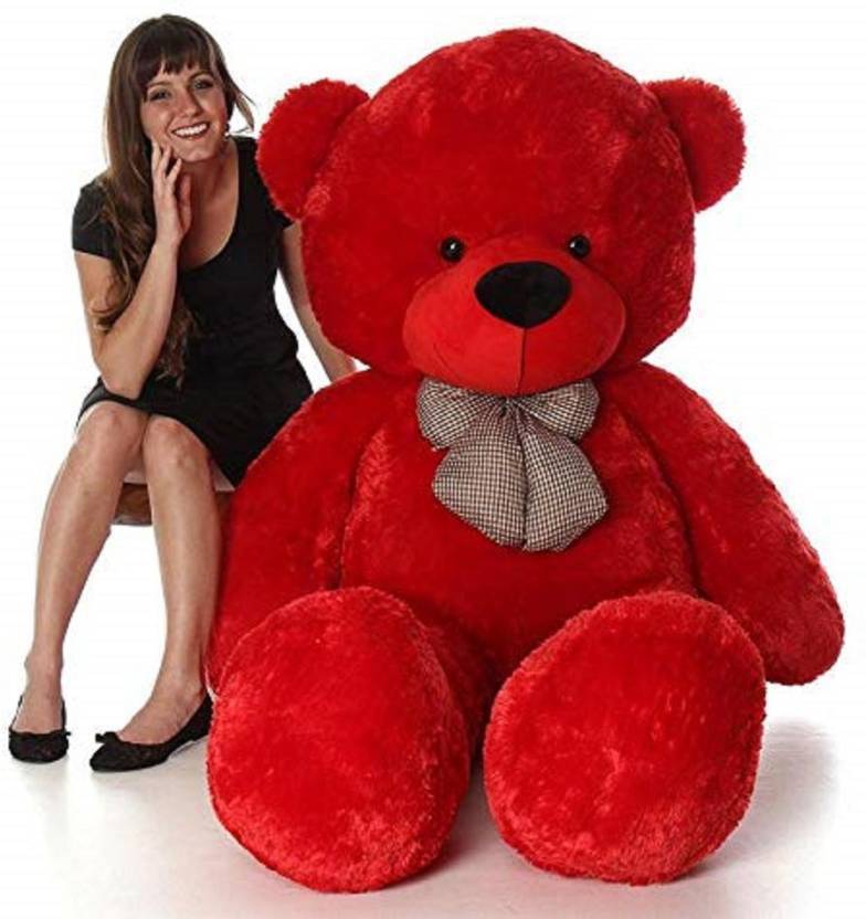 LittleHug 4 Feet Stuffed Spongy Huggable Jumbo Teddy Bear Special Best