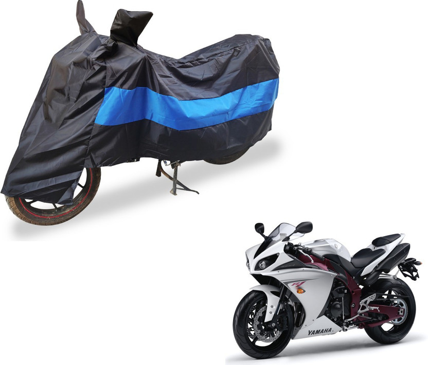 Flipkart Flipkart SmartBuy Two Wheeler Cover for Yamaha(Black, Blue) - Flipkart Deal