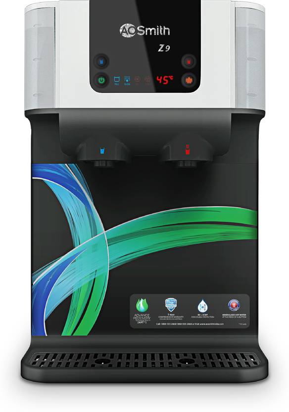 AO Smith Z9 10 L RO Water Purifier with SCMT, Hot & Cold Water ...