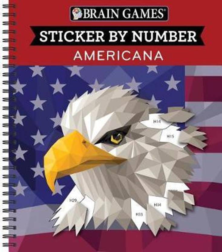 Brain Games Sticker by Number America (28 Images to Sticker) Buy