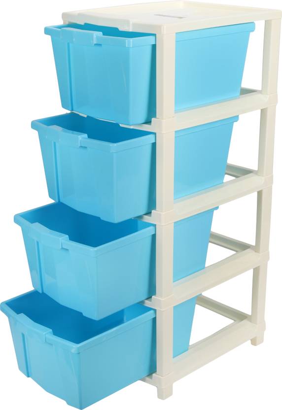 Joyful Plastic Free Standing Chest of Drawers Price in India Buy