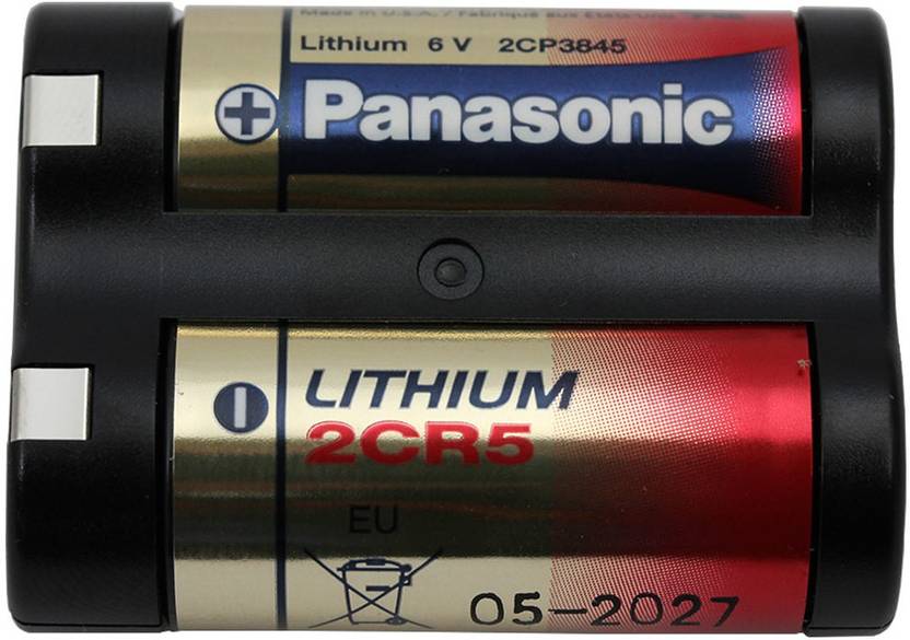 Panasonic 2CR5 6V Photo Lithium Photo Battery Panasonic