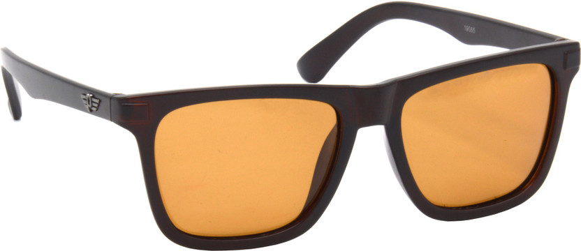 Chanda Khuba Wayfarer Sunglasses(For Men & Women, Brown)