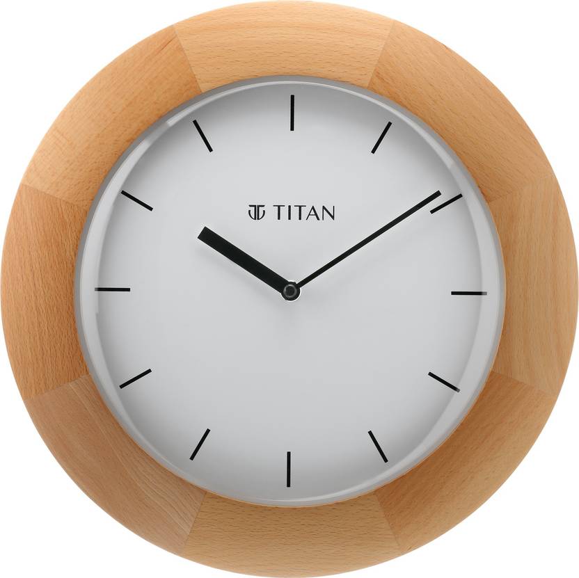 Titan Analog 32 cm X 32 cm Wall Clock Price in India Buy Titan Analog