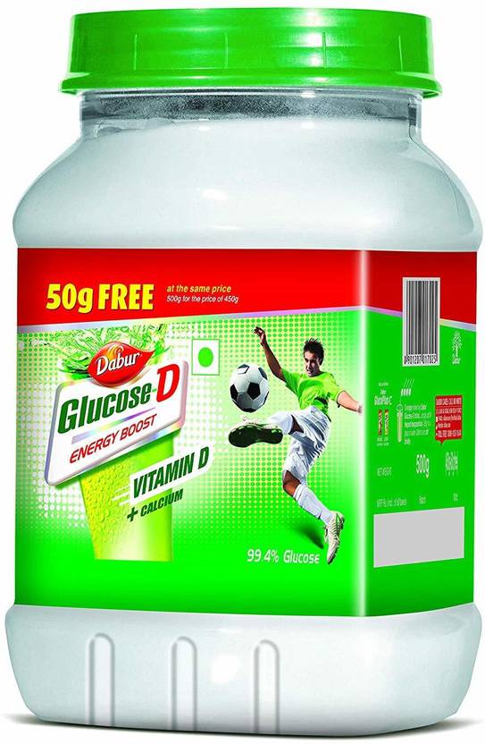 Dabur Glucose D 500 g (50 g Free) Energy Drink Price in India Buy Dabur Glucose D 500 g