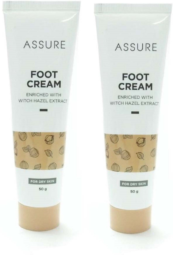 ASSURE Foot cream enriched with witch hazel extract (for dry skin)(100 ml)