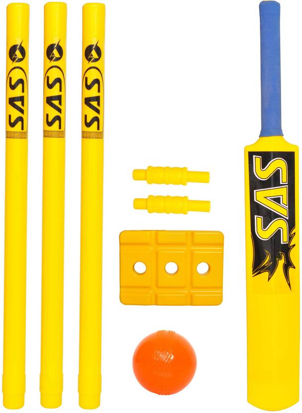 SAS SPORTS Cricket Stump Set Plastic Stumps Full Set Cricket Kit Buy