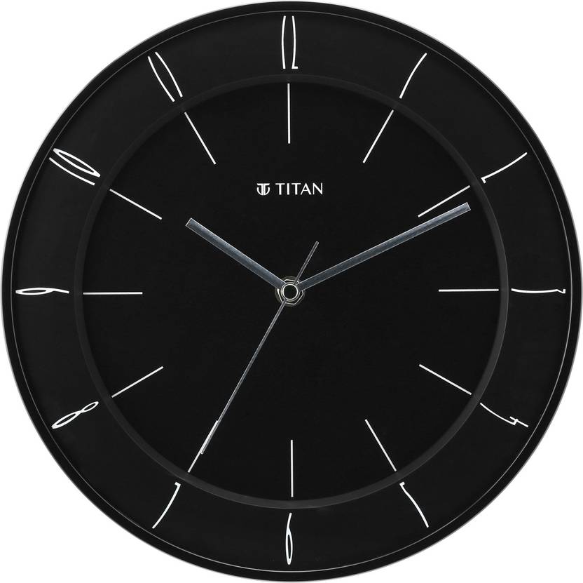 Titan Analog 27 cm X 27 cm Wall Clock Price in India Buy Titan Analog