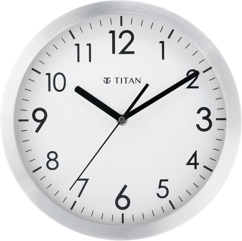 Titan Analog 30 cm X 30 cm Wall Clock Price in India Buy Titan Analog