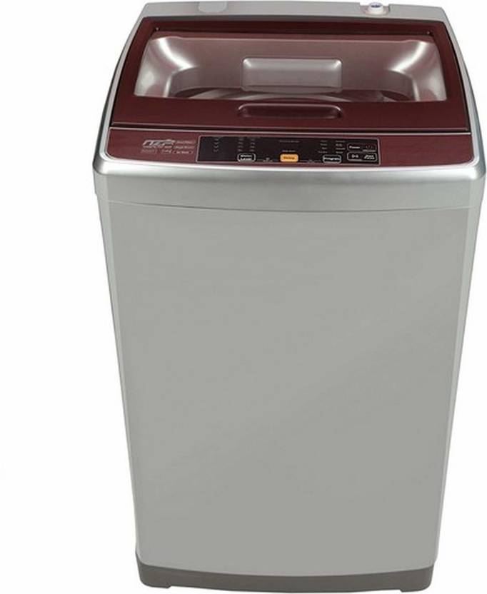 Haier 7 kg Fully Automatic Top Load Grey, Maroon Price in India - Buy