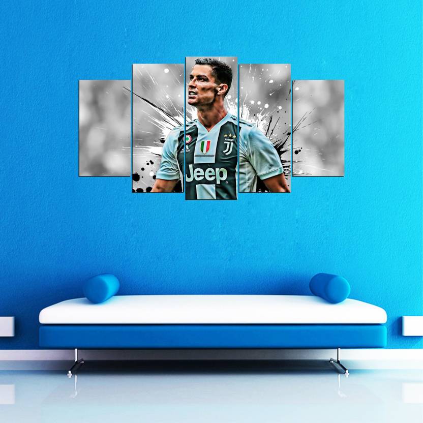 Impression Wall 48 cm Cristiano Ronaldo Sticker Self Adhesive Sticker