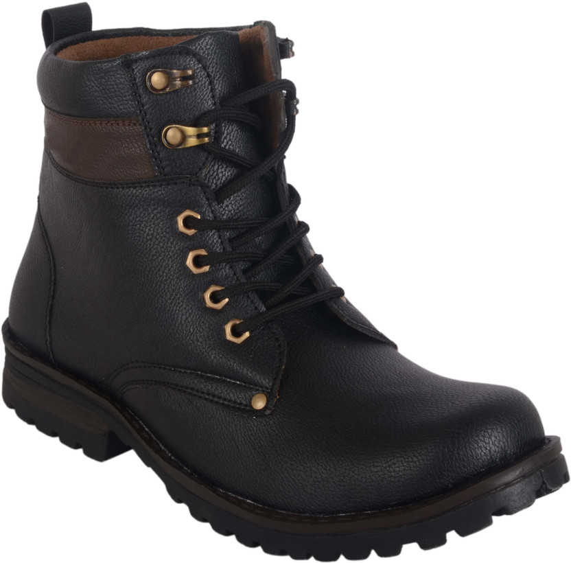 Wixom Men's Casual Boot Boots For Men(Black , 6)